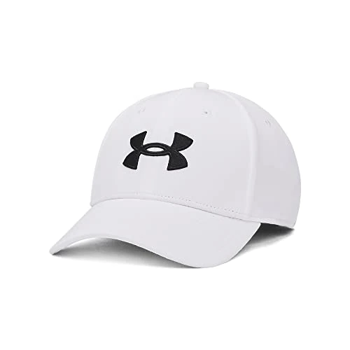 Limited-time offer: Under Armour Men's Blitzing Cap Stretch Fit, (100) White / / Black, Small/Medium from $28.00 to $20.99 (save 25%)