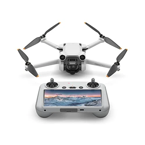 Offerta a tempo: DJI Mini 3 Pro con DJI Smart Control - Drone con telecamera pieghevole e leggero con video 4K/60 Fps, foto da 48 MP, 34 minuti di volo, rilevamento ostacoli a tre vie, grigio - 49% da 1009.00 € a 519.13 €