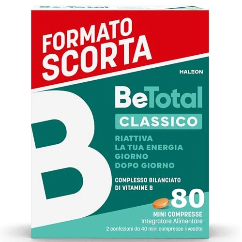 Offerta a tempo: Be-Total Compresse Integratore Alimentare di Vitamina B Riattiva l’Energia — 30% da 33,85 € a 23,56 €