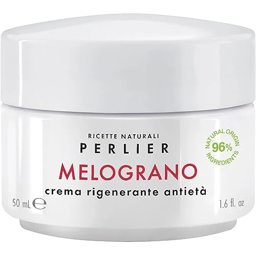 Offerta a tempo: Perlier Melograno Crema Rigenerante Antietà - Formula con il 96% di ingredienti di origine naturale - 50 ml - 0.00% da 9.90 € a 9.90 €