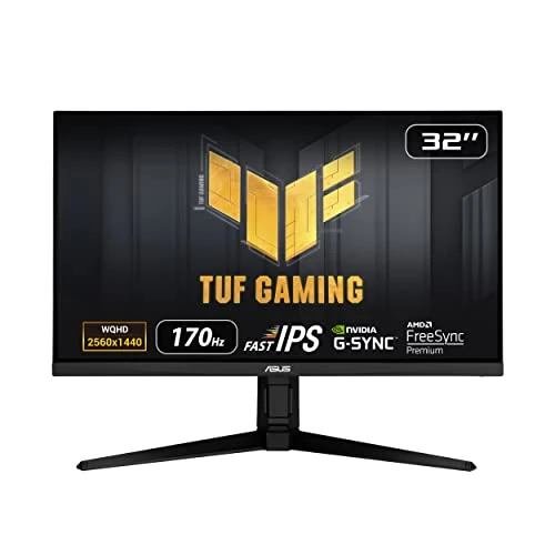 Asus TUF Gaming VG32AQL1A 90LM07L0-B0137031.5 Cala, Monitor Gamingowy, Czarny