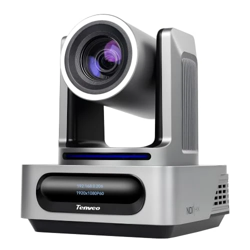 Offerta a tempo: Tenveo Telecamera PTZ NDI, Zoom Ottico 30X, Tracciamento Automatico IA | 1080P 60FPS, 3G-SDI HDMI USB3.0 LAN PoE, Luce Tally e Display IP per Streaming in Chiesa, Eventi, Trasmissioni, OBS, vMix - 0.00% da 559.00 € a 559.00 €