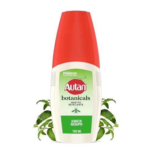 Offerta a tempo: Autan Botanicals Vapo, Insetto Repellente e Antizanzare a Base di Olio di Eucalipto, 1 Confezione da 100 ml - 34% da 8.99 € a 5.90 €