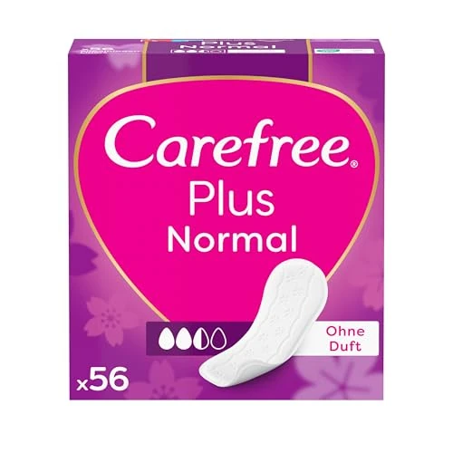 Offerta a tempo: Carefree Salvaslip Plus Normal con profumo leggero (56 pezzi) — 28% da 6,54 € a 4,74 €