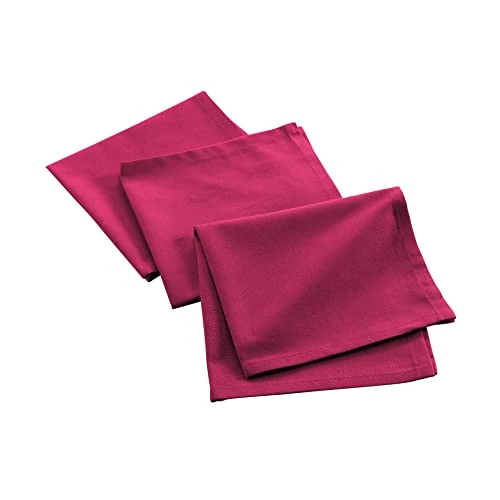 Oferta limitada: Douceur d'Intérieur Mistral - Servilletas de Mesa, 40 x 40 cm, Color Fucsia de 5.99 € a 5.99 € (ahorro 0.00%)