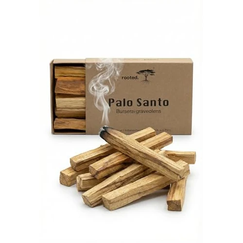 Oferta limitada: rooted. El Palo Santo Original – madera de incienso india de Perú – Árbol sagrado – 100 % cosecha controlada y sostenible – rituales de meditación y limpieza de 11.99 € a 11.99 € (ahorro 0.00%)