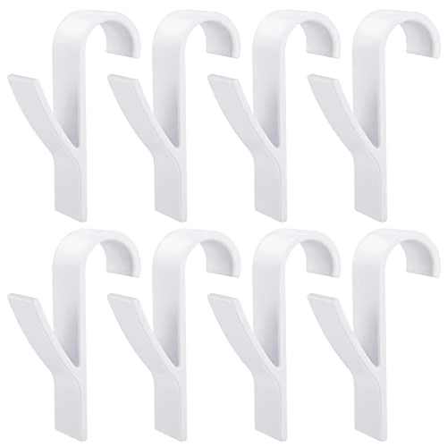 Offre limitée : Fentar 8 Pièces Crochet Radiateur Sèche Serviette, Crochet Seche Serviette pour Radiateurs Plastique Blanc, Accroche Serviette Salle de Bain, Patères Radiateur de Salle de Bain de 12.88 € à 12.88 € (0.00% de remise)
