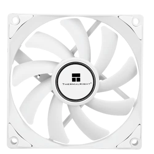 Offerta a tempo: Thermalright Ventola Slim White TL-9015W, 92 mm, controllo PWM, ventola Balance Performance Case - 5% da 7.89 € a 7.50 €