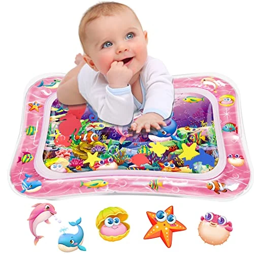 Offerta a tempo: Infinno Tappetino d'Acqua per Bambini 3 6 9 Mesi Ragazze e Ragazzi Sviluppo sensoriale, Ottima Idea Regalo per Neonati - 0.00% da 16.99 € a 16.99 €