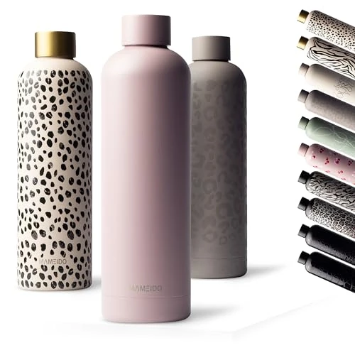Limited-time offer: MAMEIDO Insulated Water Bottle 750 ml (Powder Blush) from 23.99 £ to 23.99 £ (save 0.00%)