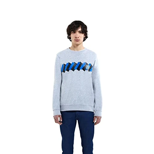 Offerta a tempo: Inter Felpa Girocollo Grigio Unisex, M - 44% da 39.99 € a 22.28 €