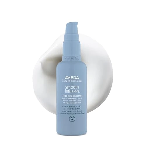 Offerta a tempo: Aveda Smooth Infusion Style-Prep Smoother - Siero per capelli anti-crespo senza risciacquo - Siero controllo del crespo per 72 ore - Termoprotettivo (100 ml) - 41% da 39.50 € a 23.50 €