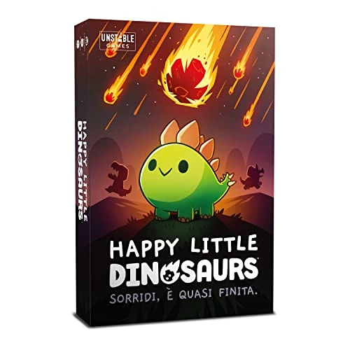 Limited-time offer: Asmodee - Happy Little Dinosaurs, Board Game, 2-4 Players, 8+ Years, Italian Edition from 20.16 £ to 20.16 £ (save 0.00%)