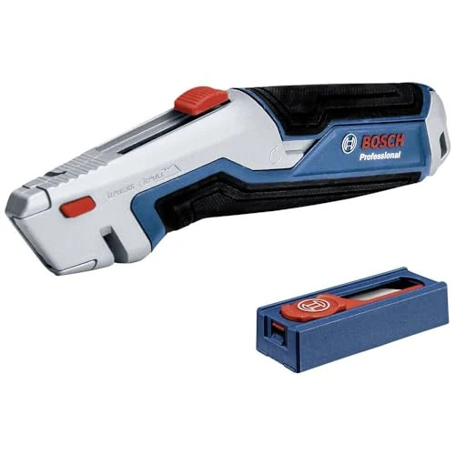 Offerta a tempo: Bosch Professional Coltello Universale conLama Estraibile e Set di Lame da 10 Pz. — 36% da 34,55 € a 22,24 €