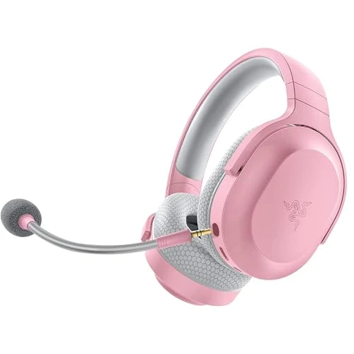 Offerta a tempo: Razer Barracuda X (2022) - Cuffia Wireless Multipiattaperma per Giochi e Dispositivi Mobili (SmartSwitch Dual Wireless, 250 g di Design Ergonomico, TriForce 40mm, Microfono Cardioide) Quartz Rosa - 14% da 119.99 € a 102.88 €