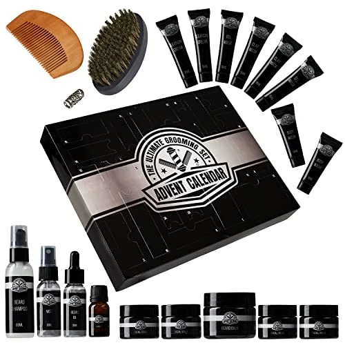 Oferta limitada: KreativeKraft Calendario Adviento 2025 Hombre Calendário Cuenta Atrás para Navidad con Kit Barba Bálsamos Crema Facial Regalos para Hombre de 29.49 EUR a 23.59 EUR (ahorro 20%)