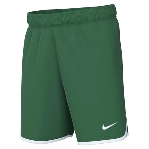 Offerta a tempo: Nike Unisex Kids Shorts Y Nk DF Lsr V Short W, Pine Green/White/White, DH8408-302, XL - 22% da 22.99 € a 17.90 €