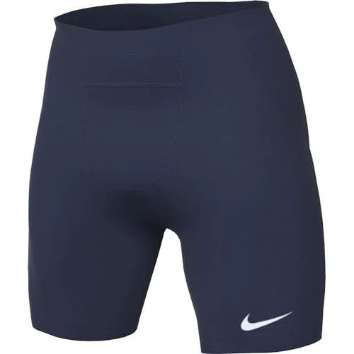 Nike Heren Mid Thigh Length Tight M Nk Df Strike Np Short, Midnight Navy/Wit, DH8128-410, 2XL