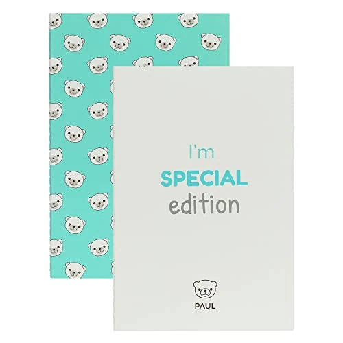 Limited-time offer: Thun - Set of 2 Paul Notebooks - Paper - 14.3 x 21 x 0.1 cm h from 20.41 GBP to 20.41 GBP (save 0%)