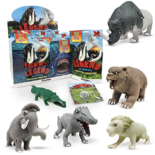 Oferta limitada: #sbabam s.r.l. Prehistoric Predators Pack 3 Sobres con Diferentes Temas Animales prehistóricos 3D Collection. Legend of Animals de 17.38 € a 17.38 € (ahorro 0.00%)