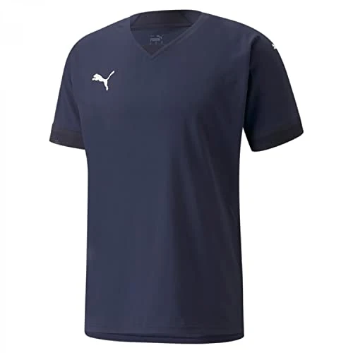 Puma Teamfinal, Maglia da Calcio Uomo, Peacoat Nuovo Marina, XXL
