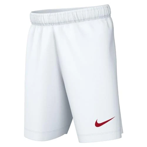 Nike Unisex Kids Shorts Y NK DF Park III Spodenki NB K, Białe/University Czerwone, BV6865-103, L