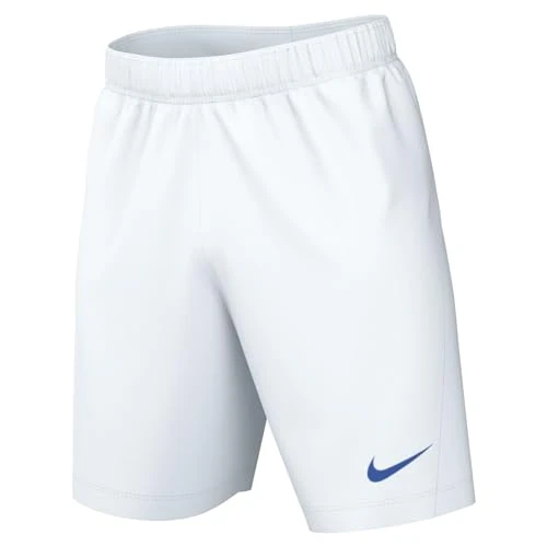 Nike BV6855-104 Nike Dri-Fit Park 3 Pantaloncini Uomo White/Royal Blue Taglia L