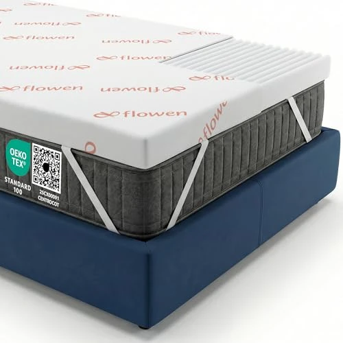 Offerta a tempo: Topper Singolo 80x190 in Foam per Materasso Correttore Alto 6 cm con Rivestimento Sfoderabile e Lavabile Futon Top per Letto e Divano Letto per Massimo Comfort e Sonno Migliore - 11% da 55.99 € a 49.99 €
