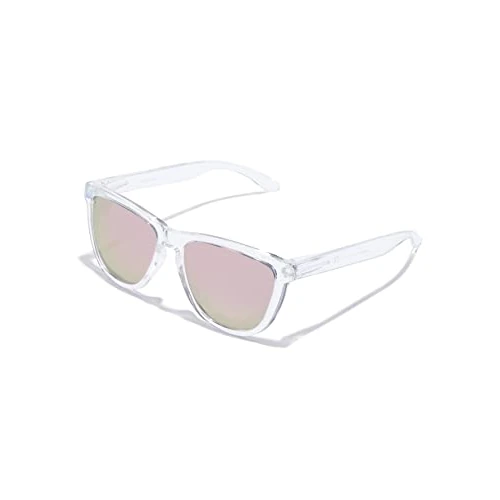 Offerta a tempo: Hawkers ONE POLARIZED, Occhiali da sole Unisex - Adulto, Raw Trasparente/Oro Rosa Polarizzato, Taglia unica - 43% da 39.99 € a 22.73 €