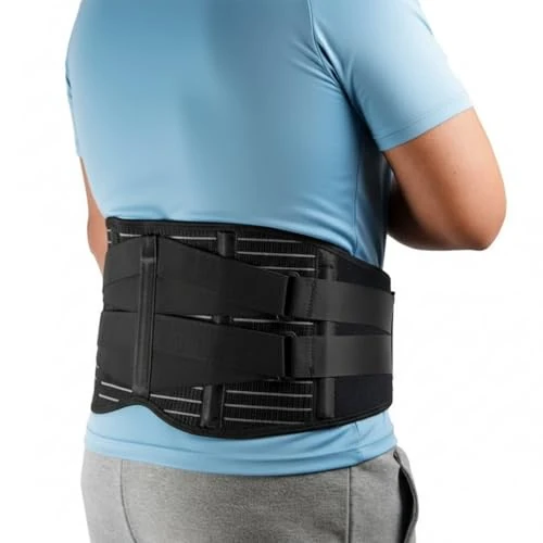 Offerta a tempo: LUVILS Fascia Lombare Uomo Donna – Supporto Ortopedico per la Schiena e Postura Corretta, Cintura Regolabile per Sciatica, Ernia del Disco, Sport, Fitness, Lavoro e Attività Quotidiane - 0.00% da 19.99 € a 19.99 €