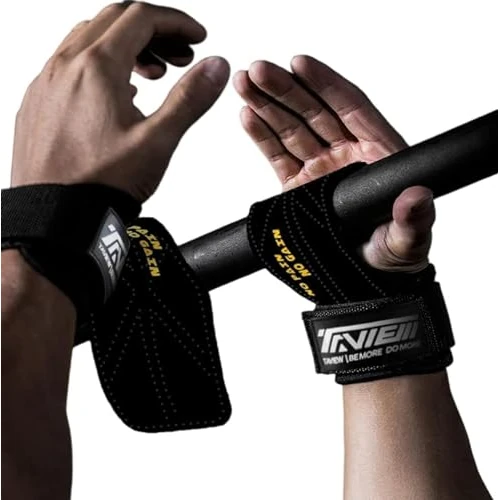 Oferta limitada: Correas de muñeca para levantamiento de pesas de para un máximo agarre – Guantes de peso muerto y almohadillas de agarre alternativa en gimnasio entrenamiento de potencia como de 27.99 € a 27.99 € (ahorro 0.00%)