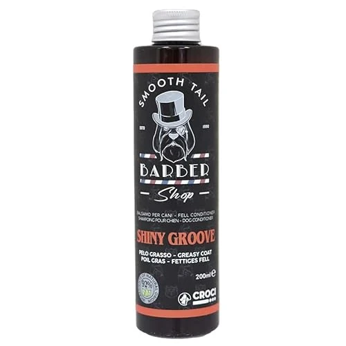 Offerta a tempo: Croci BALSAMO per Cani Barbershop Shiny Groove Pelo Grasso/PURIFICANTE E LENITIVO 200ml - 44% da 11.90 € a 6.61 €