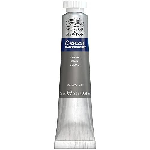 Oferta limitada: Winsor & Newton acuarela Cotman Metallics - tubo de 21ml color estaño, acuarela metálica de 11.49 € a 11.49 € (ahorro 0.00%)