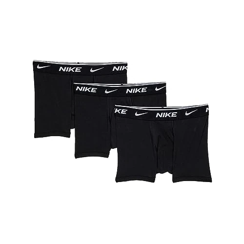 Nike Chłopiec NHB E Day Cotton Stretch 3 (duże dzieci), Czarny, XL (18-20 Big Kid)