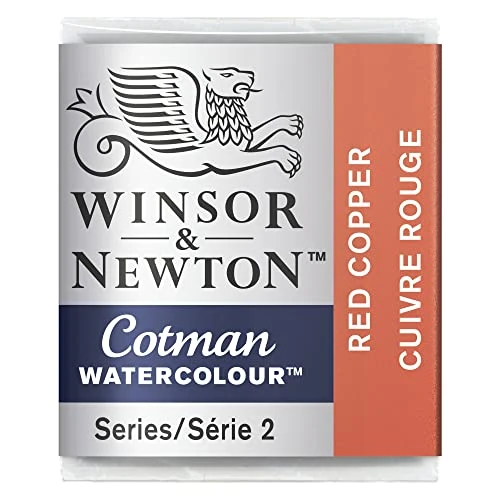 Limited-time offer: Winsor & Newton Cotman Metallic Watercolour Paint, Red Copper, Half Pan, Vibrant High Quality Pigments from 3.10 GBP to 3.10 GBP (save 0%)