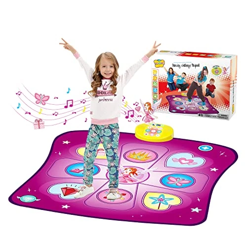 Oferta limitada: Rodzon Alfombra de Baile Musical,Juguete Niñas y Niños 3+ Años con Luces LED y 3 Modos,Volumen Ajustable,Regalos Cumpleaños Navidad de 40.99 € a 40.99 € (ahorro 0.00%)