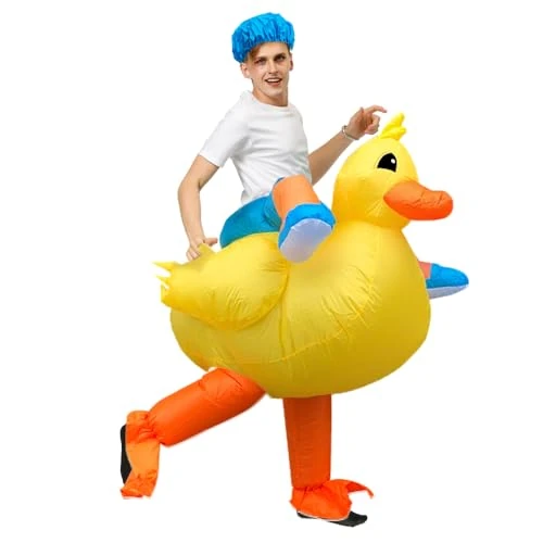 Offre limitée : Costume gonflable de canard jaune pour adulte de 25.13 EUR à 23.87 EUR (remise 5%)