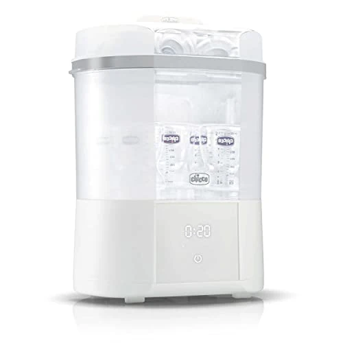 Oferta limitada: Chicco Esterilizador y Secador Biberones All in One, Esterilizador de Biberones Eléctrico con Función Seca Biberones, para Biberones, Sacaleches y Chupetes, Hasta 6 Biberones de 64.00 € a 64.00 € (ahorro 0.00%)