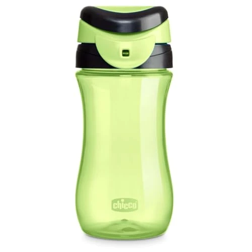 Limited-time offer: Chicco Travel Cup for Children 2 Years Old Practical Opening Integrated Spout Airtight Seal Easy Carry Capacity 350ml Green from 15.06 £ to 15.06 £ (save 0.00%)