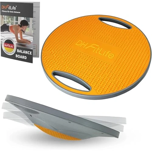 Offre limitée : DH FitLife Balance Board 42 cm with Handles, 200 kg Capacity de 33.00 € à 33.00 € (0.00% de remise)