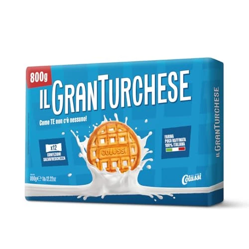 Offerta a tempo: Il GranTurchese - Biscotti Frollini - 800Gr. — 29% da 3,49 € a 2,49 €