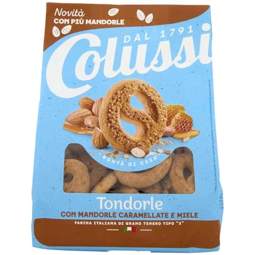 Offerta a tempo: Colussi - Frollini con Miele e Mandorle Caramellate — 40% da 2,99 € a 1,79 €