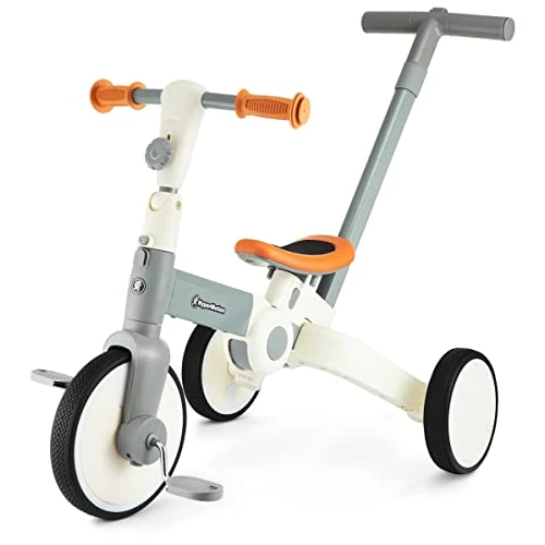 Oferta limitada: HyperMotion - Bicicleta de Correr 5 en 1, Triciclo para niños de 1,5 a 5 años, Ayuda para Aprender a Andar, Triciclo Infantil, con Pedales Desmontables, Color Gris de 26.55 EUR a 26.55 EUR (ahorro 0%)