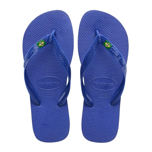 Limitiertes Angebot: Havaianas Unisex Top Brasil Flip-Flop, Marine Blue, 43/44 EU von 18.00 EUR auf 16.62 EUR (Spare 8%)