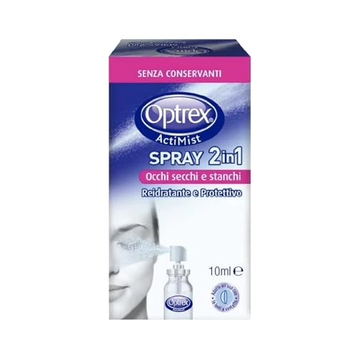 Optrex ActiMist - Spray 2 in 1 per Occhi Secchi en Stanchi, 10ml