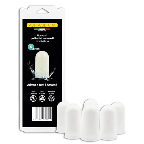 Offerta a tempo: AGRI-CULTURA® | Ricarica di Polifosfati per caldaie pronti all'uso, cartucce universali super concentrate [6 ricariche pronte all'uso] - 0.00% da 11.97 € a 11.97 €
