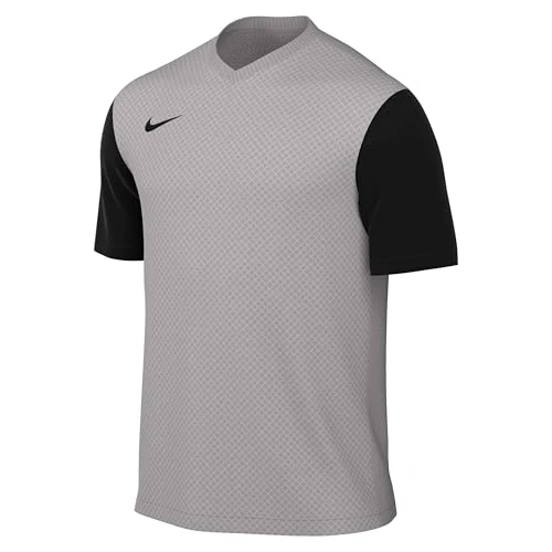 Limited-time offer: Nike DH8035-052 M Nk Df Tiempo Prem Ii JSY Ss Sweatshirt Men's Grey/Black L from 19.08 £ to 15.99 £ (save 16%)