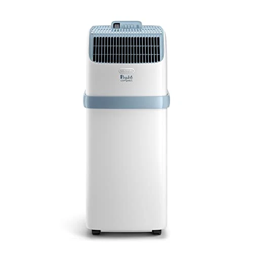 Offerta a tempo: De'Longhi Pinguino Compact ES72 YOUNG, Condizionatore Portatile Silenzioso 8.300 BTU/h, 2.1 kW, 60m3, Gas R290, Funzione Deumidificatore, Timer 24 ore, Classe Energetica A, Bianco - 27% da 529.89 € a 388.50 €