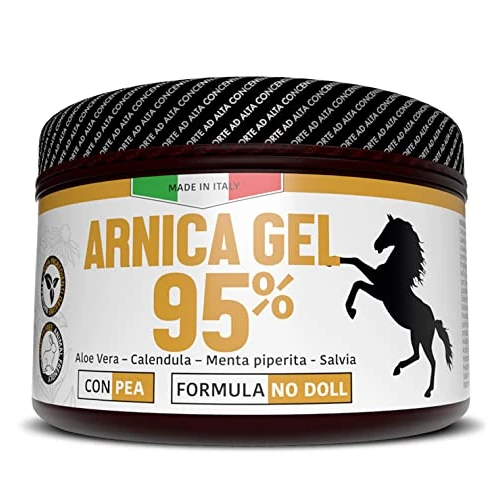 Offerta a tempo: Arnica Per Cavalli Uso Umano 95% con PEA, 500ml - 37% da 29.90 € a 18.90 €
