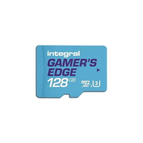 Oferta limitada: Integral Tarjeta Micro SD Gamer's Edge de Integral 128GB para Nintendo Switch - Carga, guarda y almacena con rapidez juegos, DLC y datos, creada para Nintendo Switch, Switch Lite y Switch OLED. de 38.07 € a 38.07 € (ahorro 0.00%)